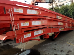 華潤雪(xuě)花啤酒（東莞）公司(sī) 新款式移動登車(chē)橋3套